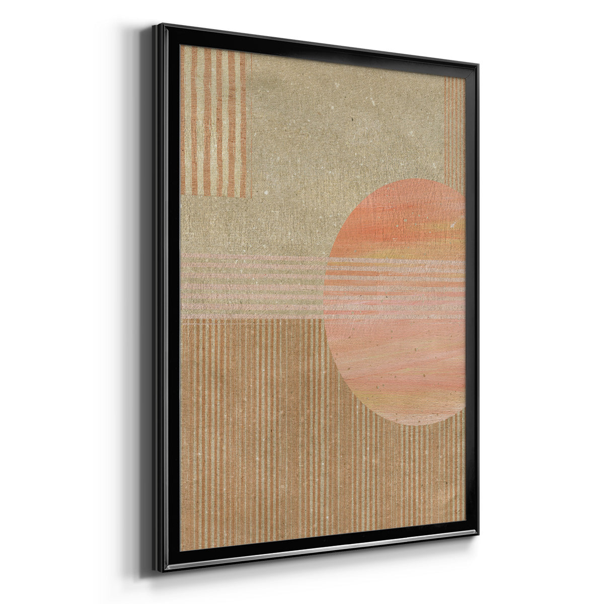 Adobe Sunrise II - Modern Framed Canvas Print