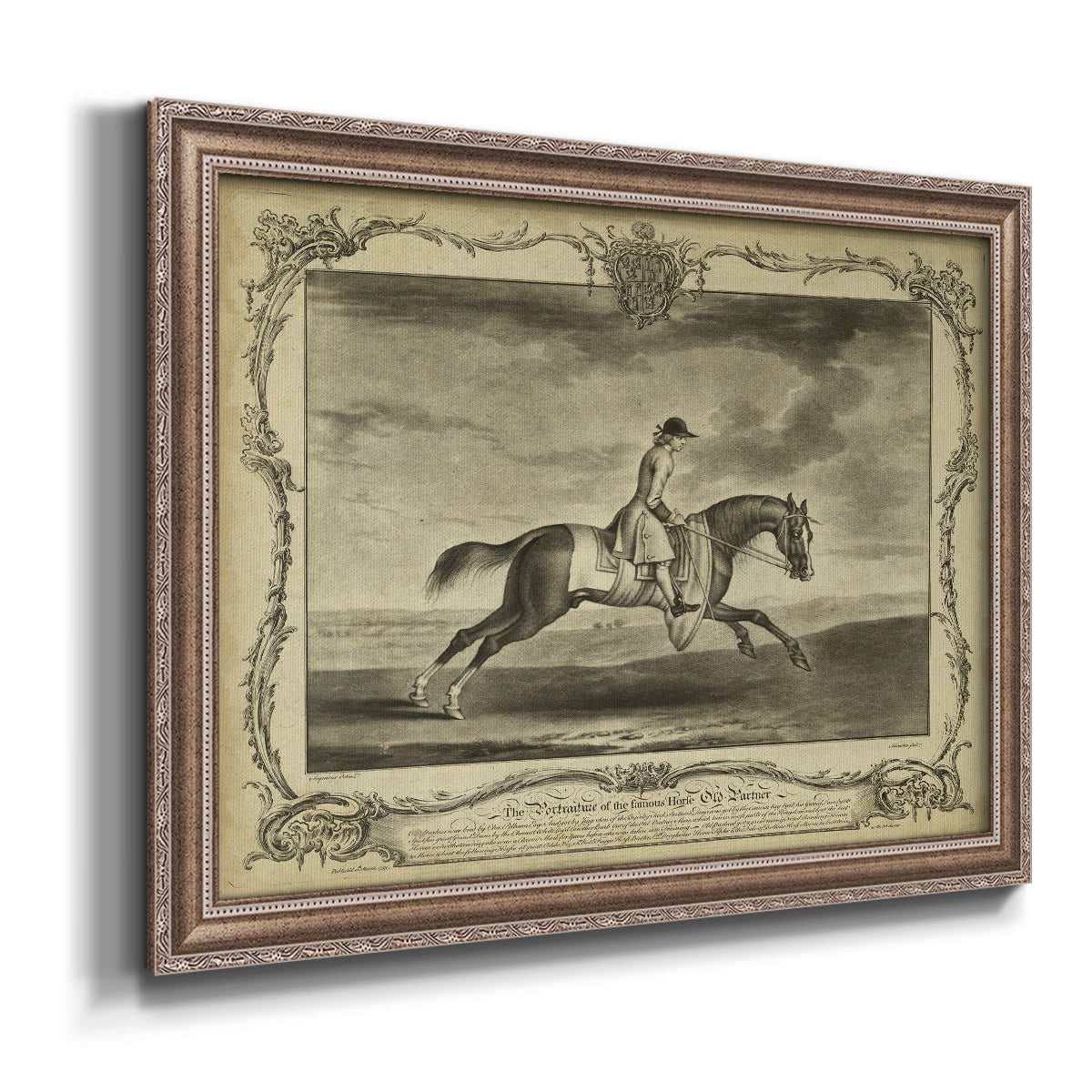 Distinguished Horses I Premium Framed Canvas- Ready to Hang