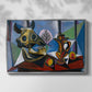 Still Life with Bull's Skull, 1939 - Floater Framed Canvas Print