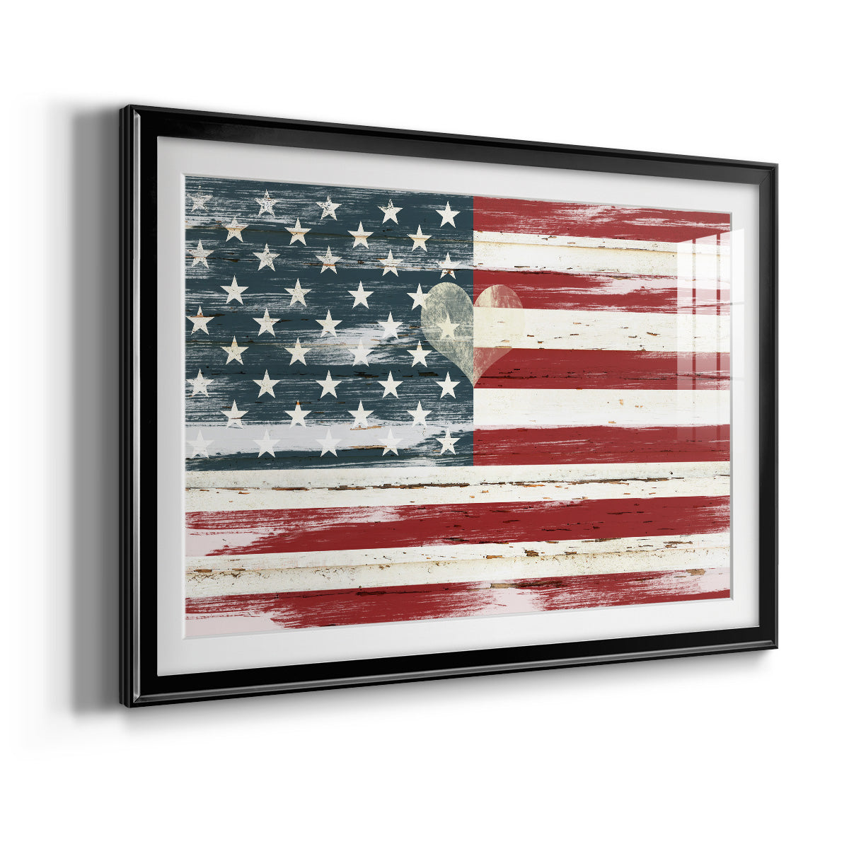 Heart of America Premium Framed Print - Ready to Hang