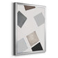 Block Encounter Revisit II - Modern Framed Canvas Print