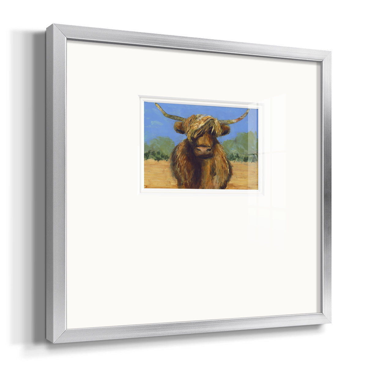 Shorty- Premium Framed Print Double Matboard