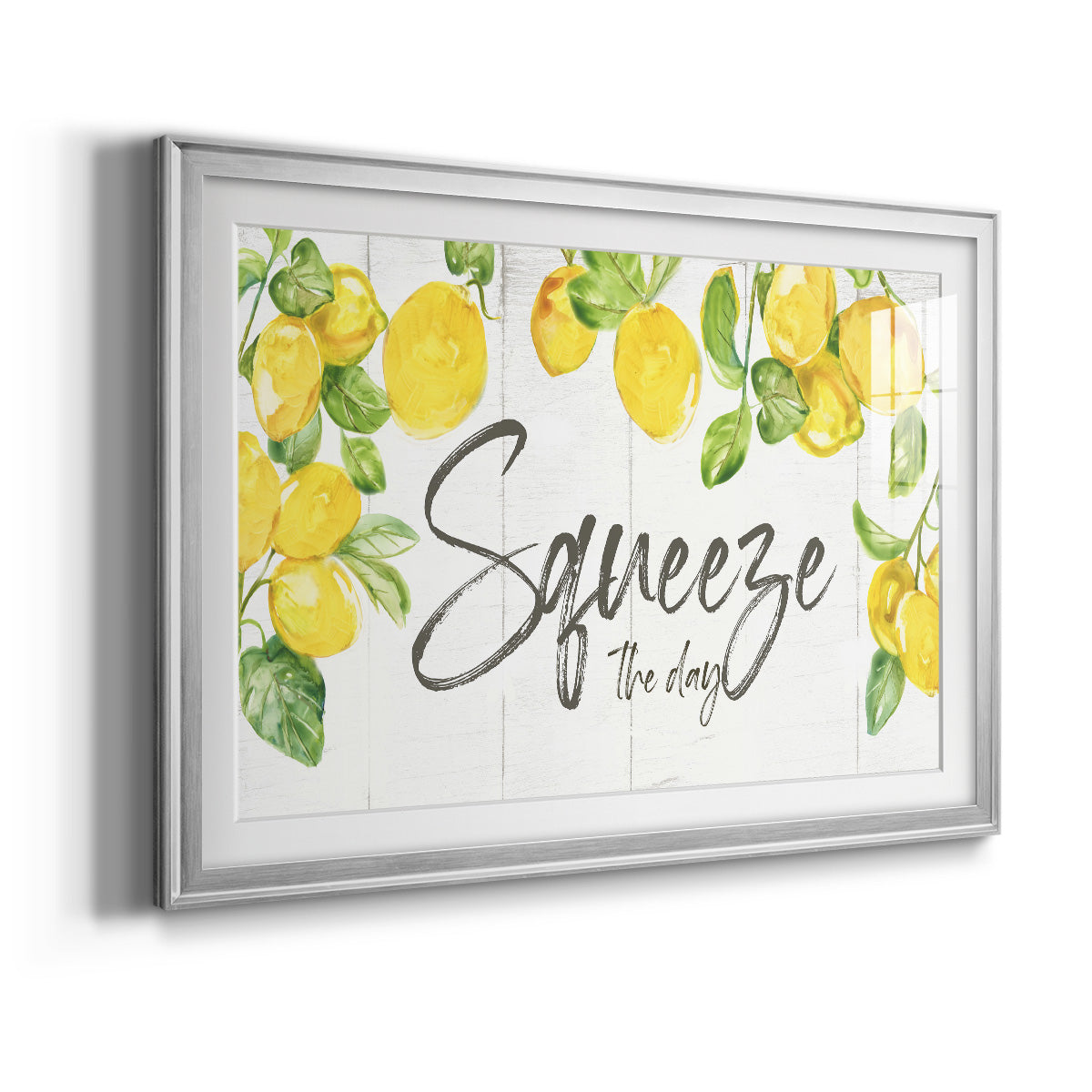 Lemon Squeeze Premium Framed Print - Ready to Hang