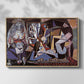 Women of Algiers (Version O), 1955 - Floater Framed Canvas Print