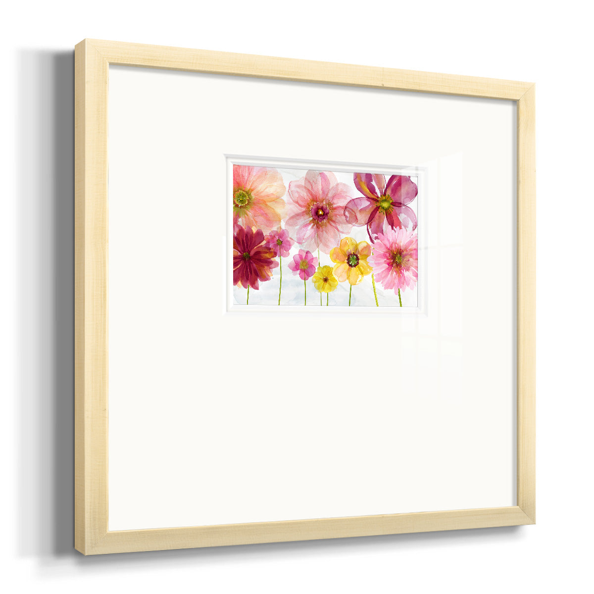 Pop Of Spring Premium Framed Print Double Matboard