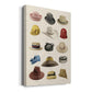 Vintage Hats III Premium Gallery Wrapped Canvas - Ready to Hang