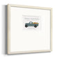 Fresh Sunflowers Truck Premium Framed Print Double Matboard