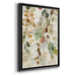 Cascading Nature I - Modern Framed Canvas Print