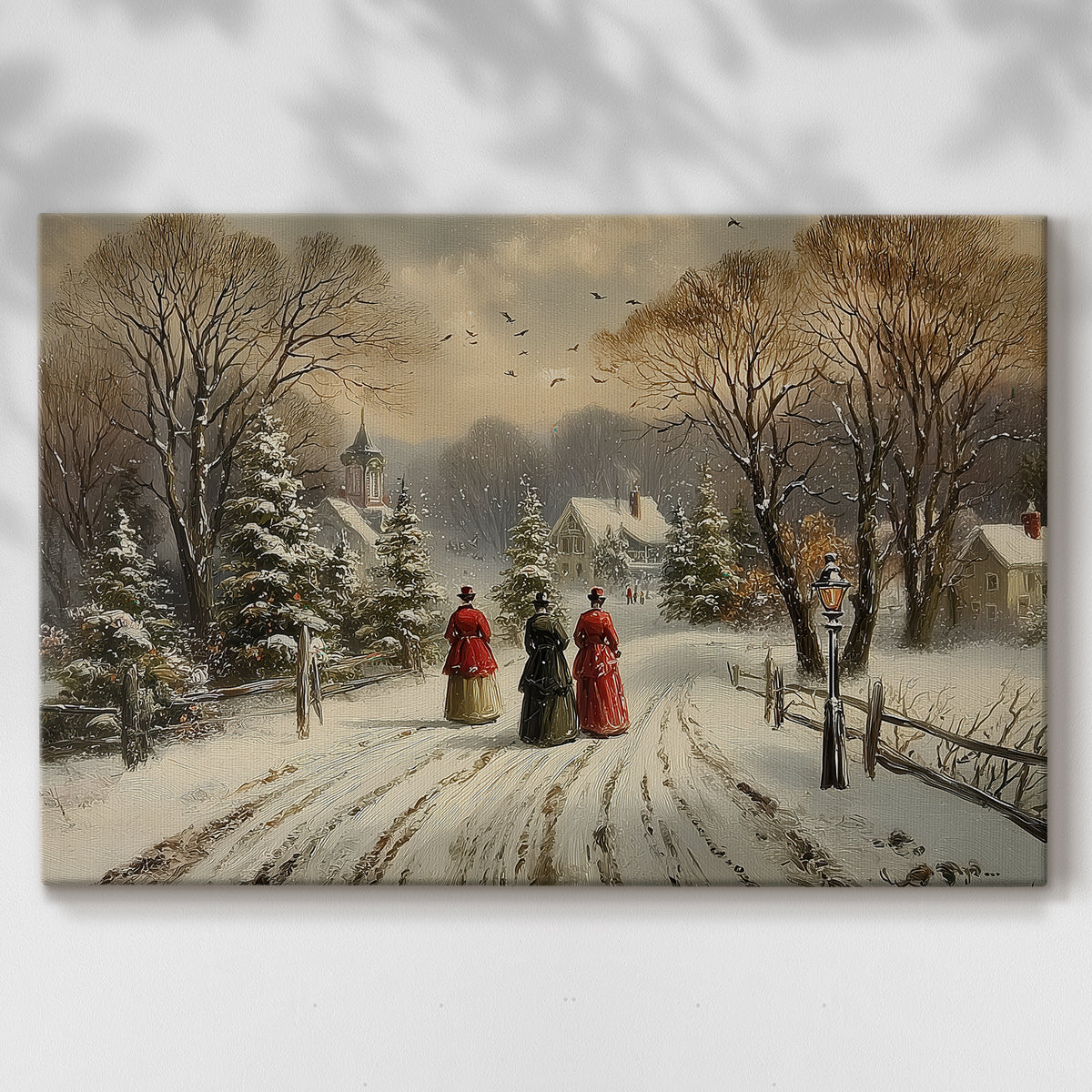 Twilight of Honeyed Cathedral - Canvas Art Print