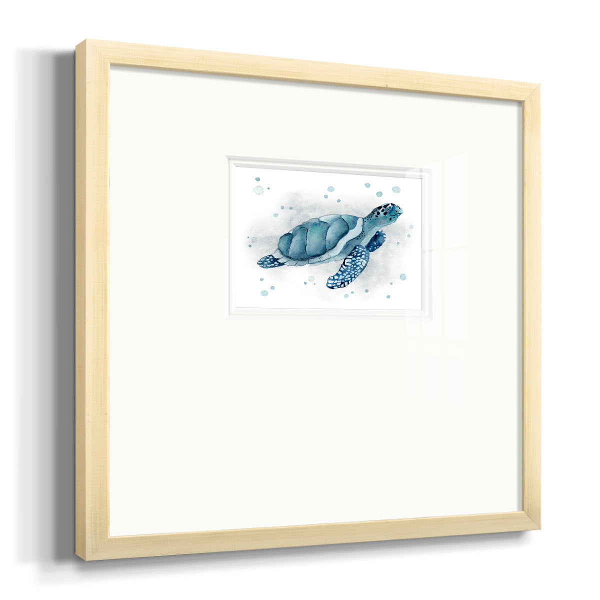 Mini Exotic Coral IX (U) Premium Framed Print Double Matboard