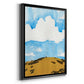 Summer Knoll II - Modern Framed Canvas Print