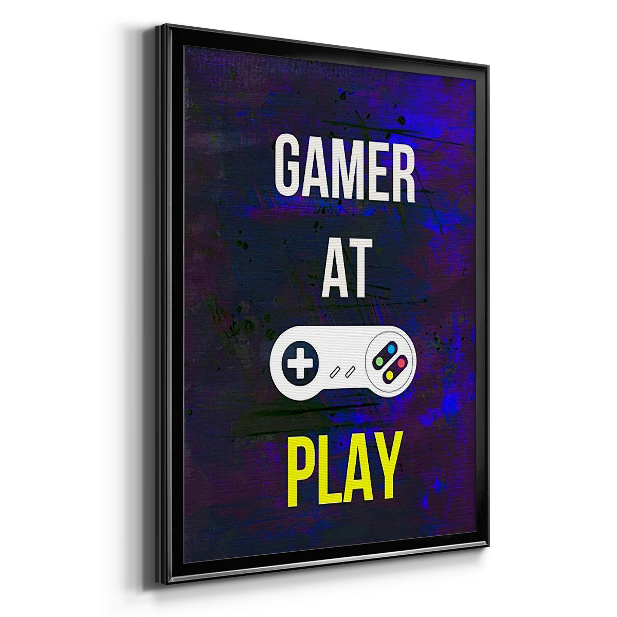 Gamer at Play VI - Modern Framed Canvas Print