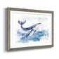 Beautiful Breach - Barnwood Framed Art Print