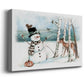 Snow Friends - Premium Gallery Wrapped Canvas  - Ready to Hang