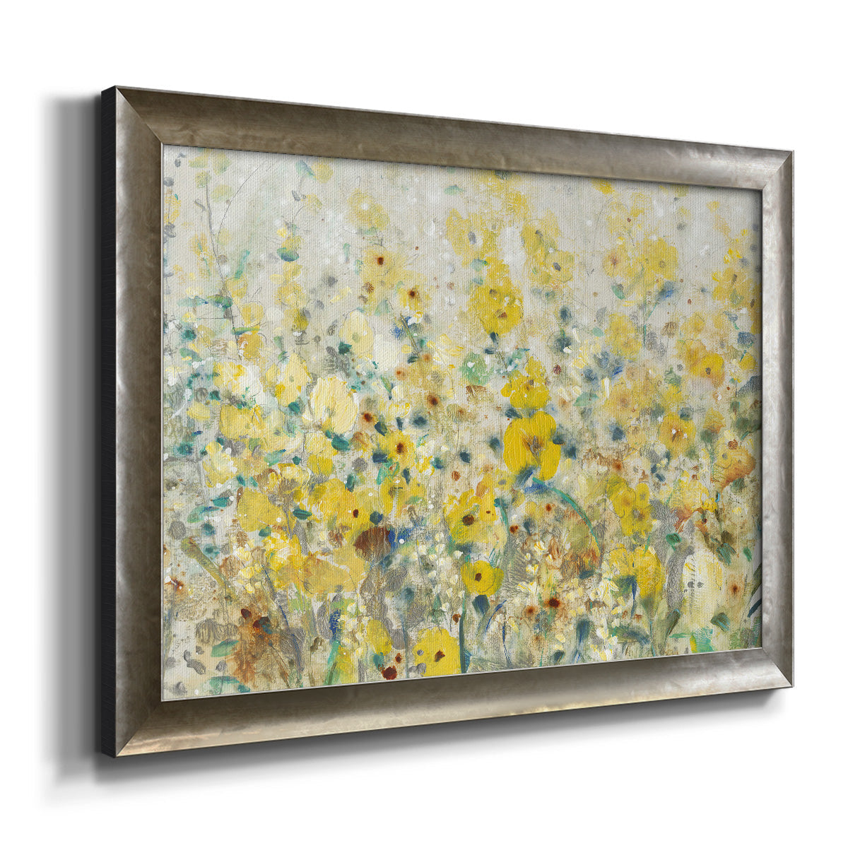 Cheerful Garden II Premium Framed Canvas- Ready to Hang