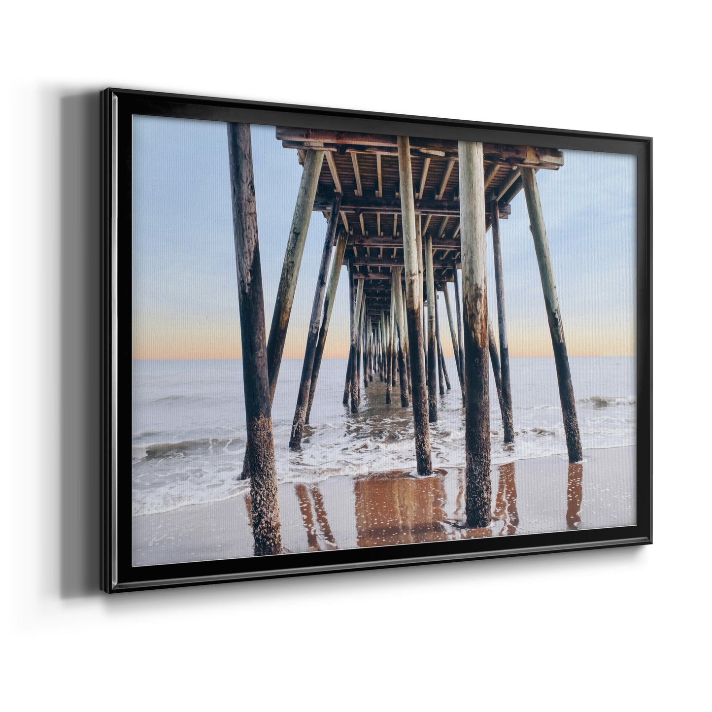 Under the Pier Premium Classic Framed Canvas - Ready to Hang