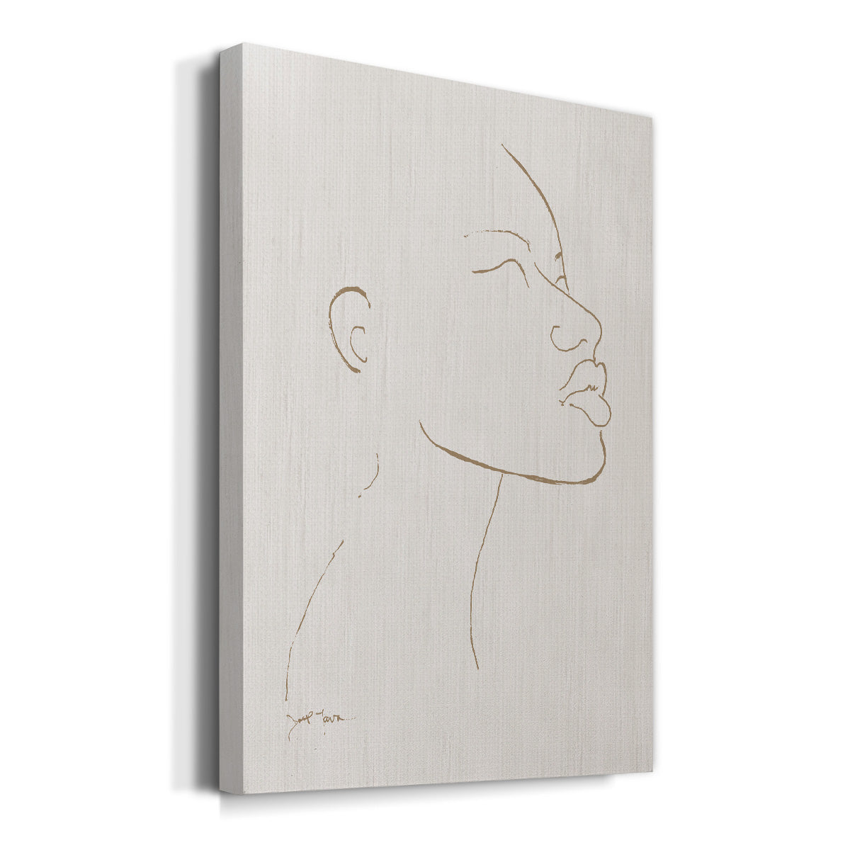 Portrait Sketch I Premium Gallery Wrapped Canvas - Ready to Hang