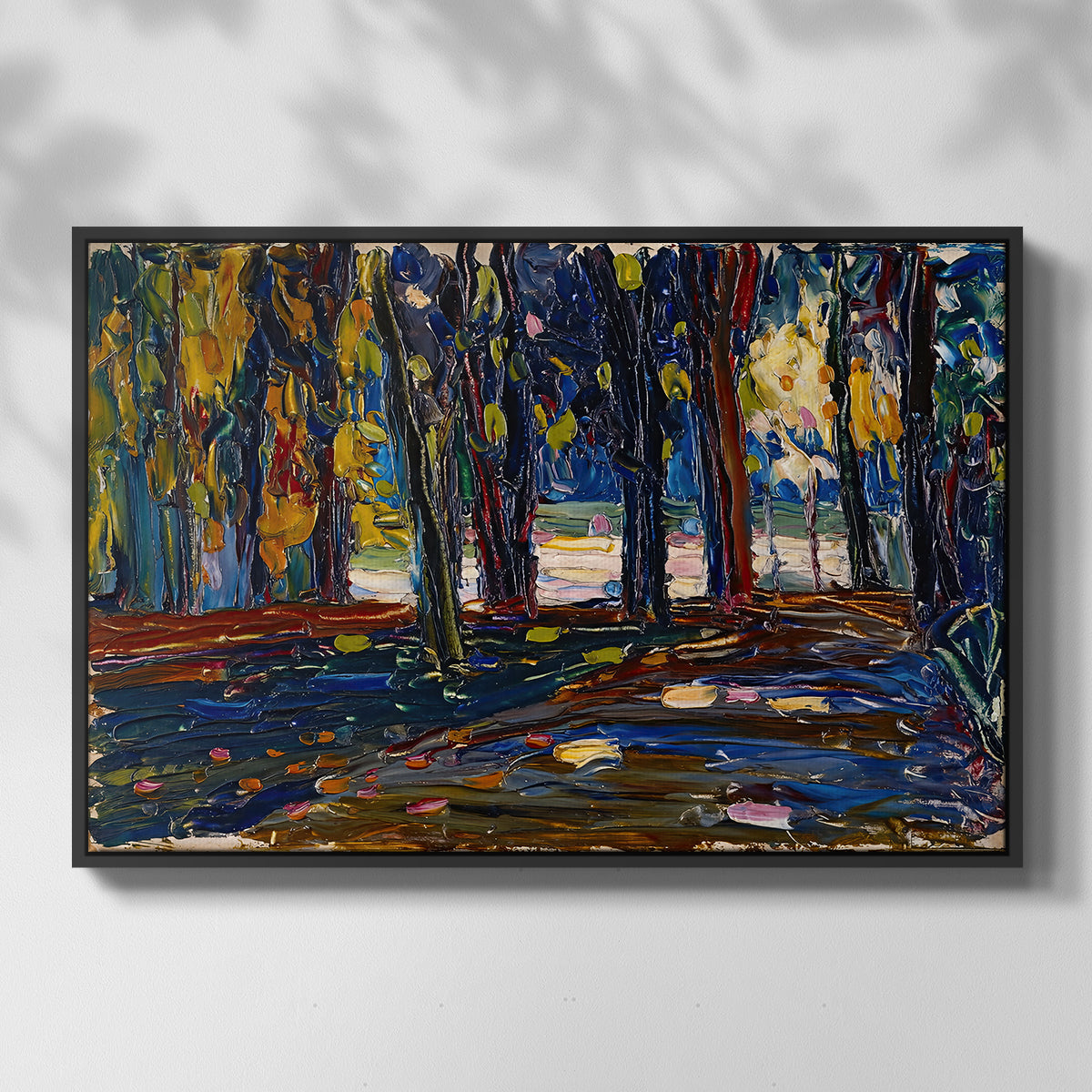 Autumn Study, 1908 - Floater Framed Canvas Print