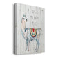 Llama Happy Place Premium Gallery Wrapped Canvas - Ready to Hang