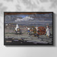 Country Road (Landstrasse), 1905 - Floater Framed Canvas Print