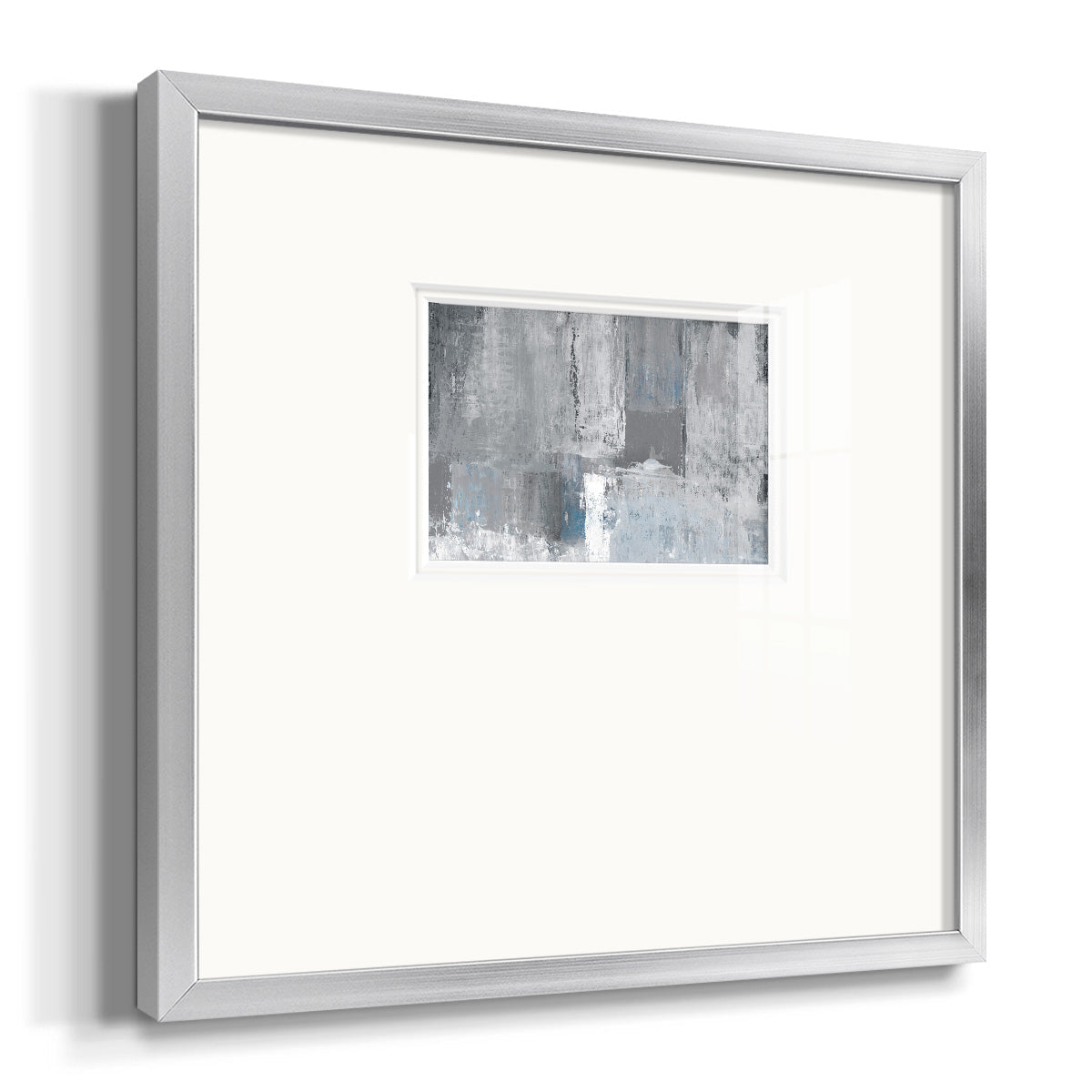 Tranquil Blues Premium Framed Print Double Matboard