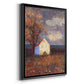 September - Modern Framed Canvas Print