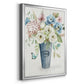 Garden Bouquet - Modern Framed Canvas Print