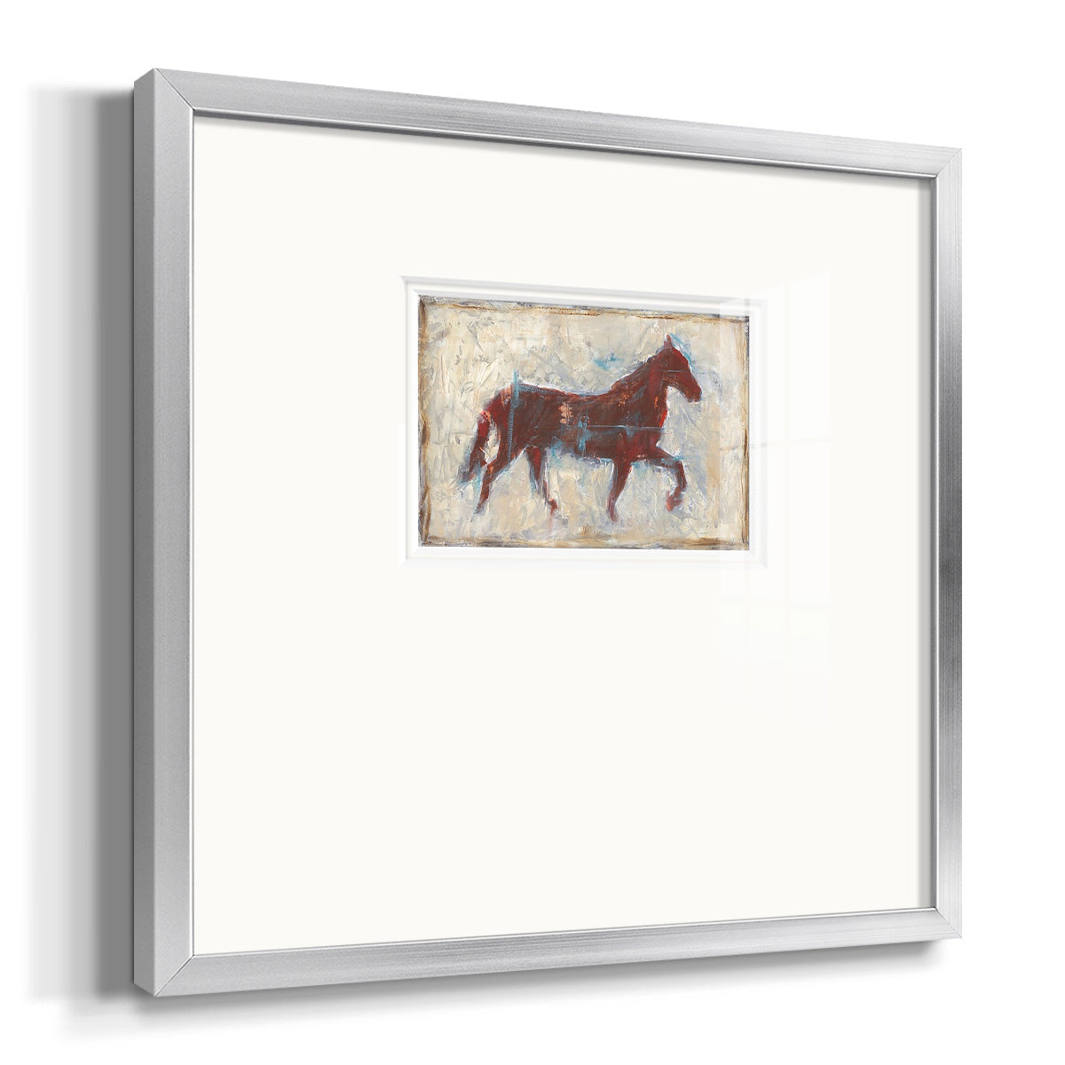 Iron Equine II Premium Framed Print Double Matboard