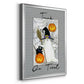 Trick or Treat Ghost - Modern Framed Canvas Print