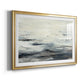 On The Stormy Seas - Modern Framed Art Print