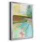 Radiant Horizon IV - Modern Framed Canvas Print