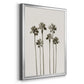 Palm Getaway - Modern Framed Canvas Print