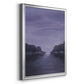 Amethyst Moonlight I - Modern Framed Canvas Print