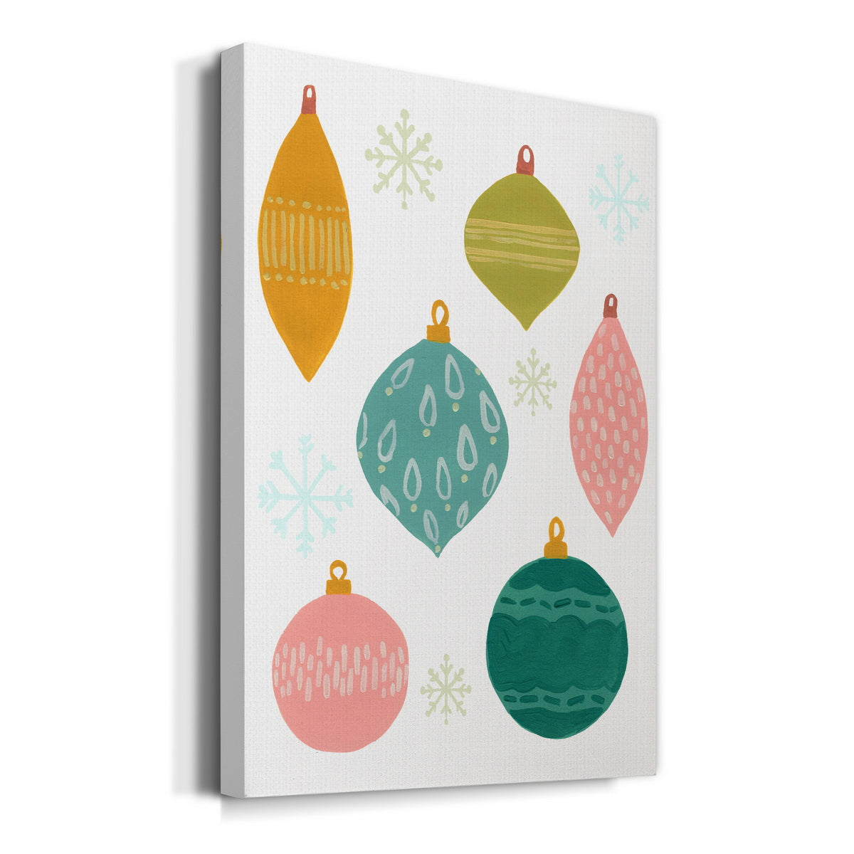 Modern Holiday II Premium Gallery Wrapped Canvas - Ready to Hang