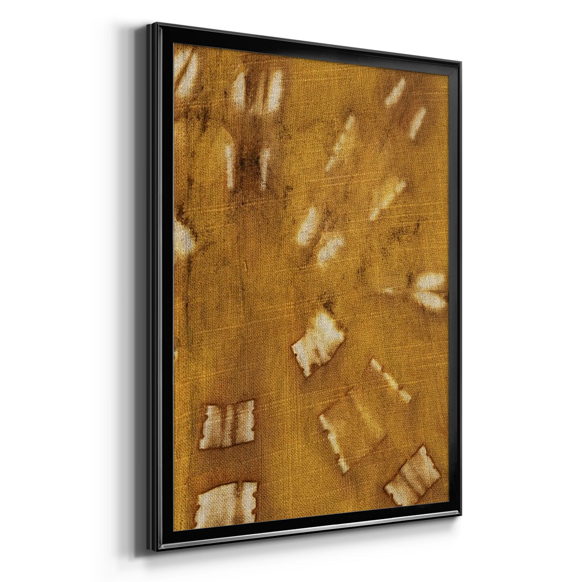 Turmeric Sunrise III - Modern Framed Canvas Print