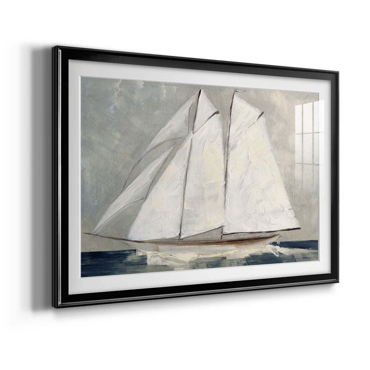 Setting Sail - Modern Framed Art Print