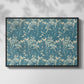 Tulip (Teal), 1875 - Floater Framed Canvas Print