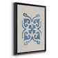 Monochrome Terra Mesa Tile II - Modern Framed Canvas Print