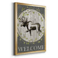 Woodland Welcome IV - Modern Framed Canvas Print