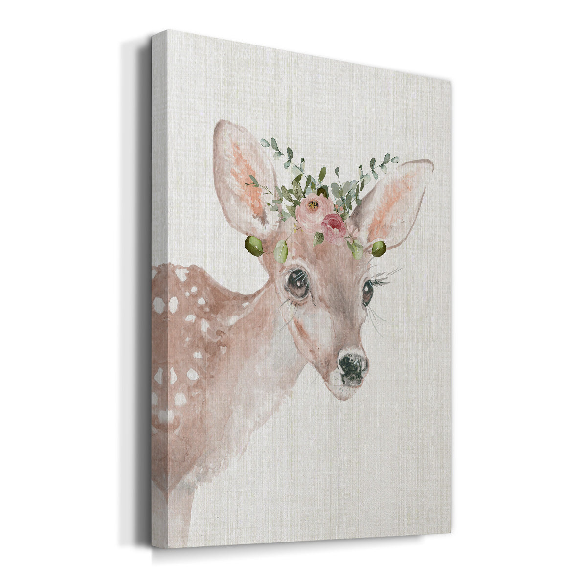 Dressy Fawn - Canvas Art Print