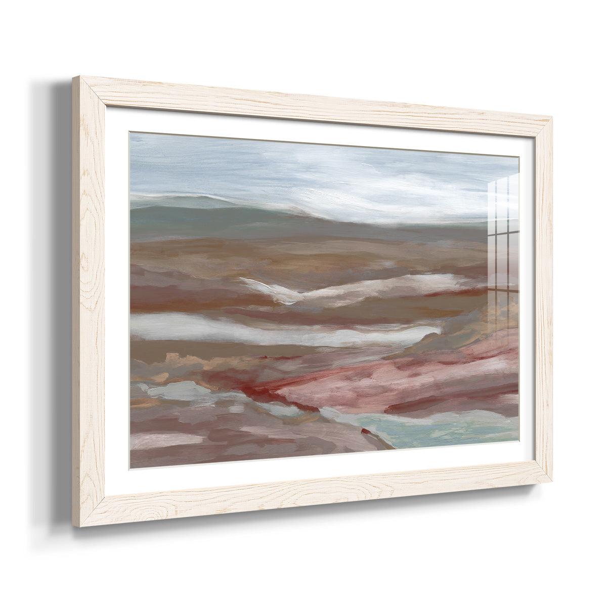 Valley of Fall - Barnwood Framed Art Print