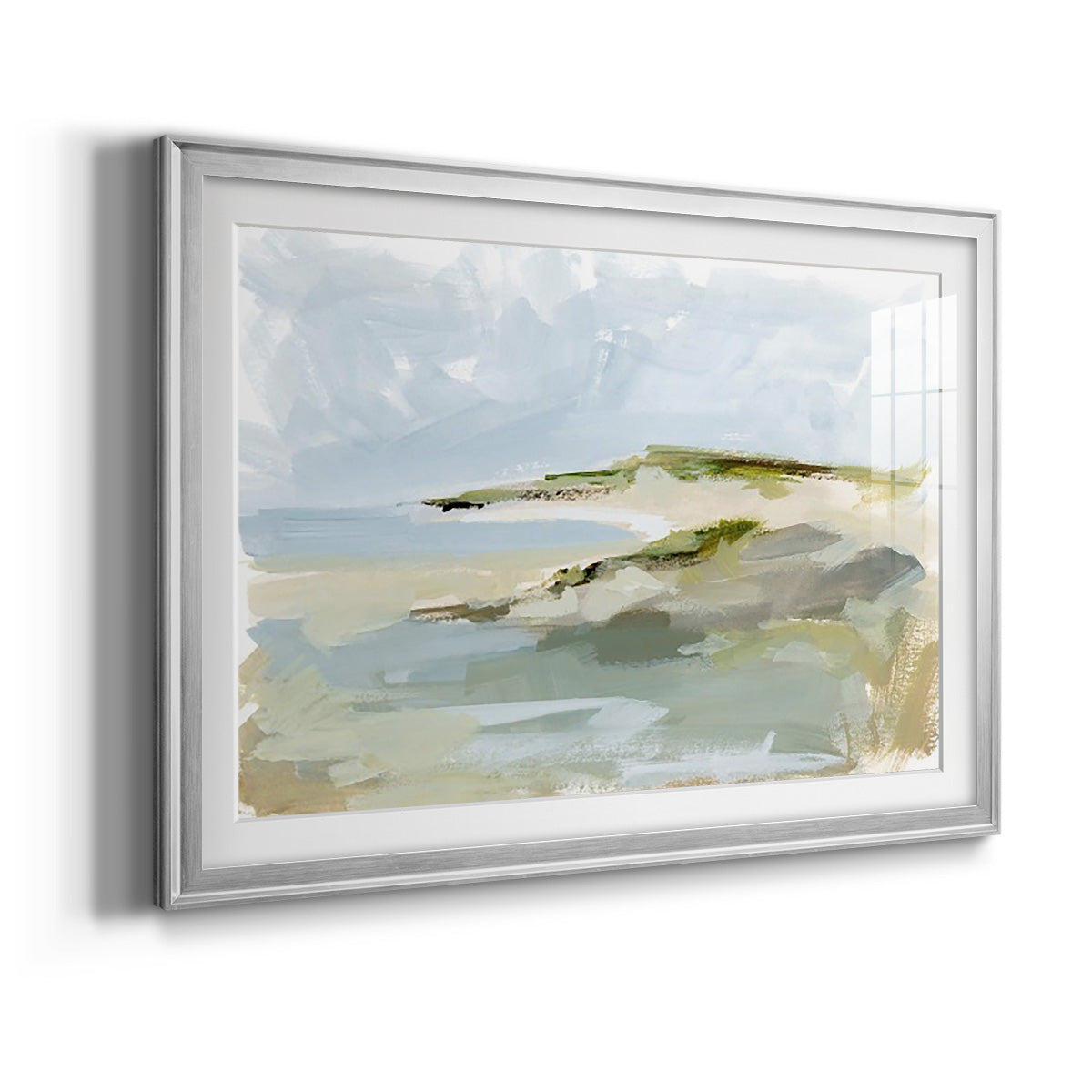 Sea Cove Impression I Premium Framed Print - Ready to Hang