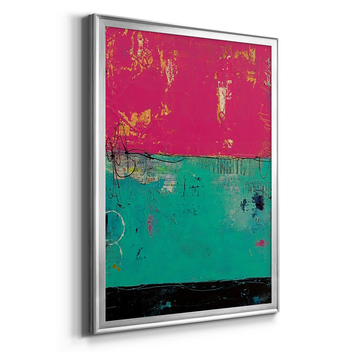 Good Mood - Modern Framed Canvas Print
