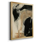 Baked Paintstrokes IV - Modern Framed Canvas Print