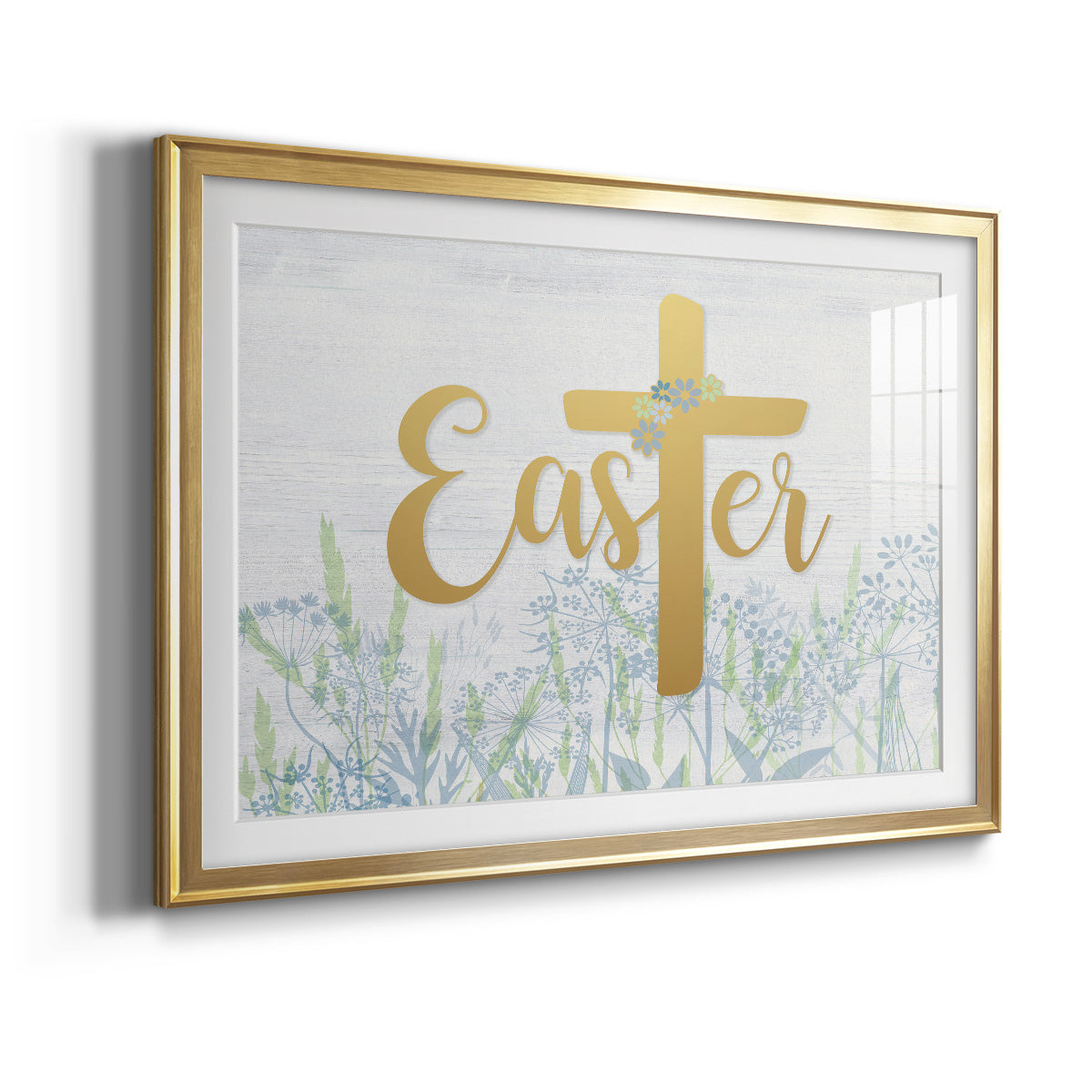 Easter Wildflowers Premium Framed Print - Ready to Hang