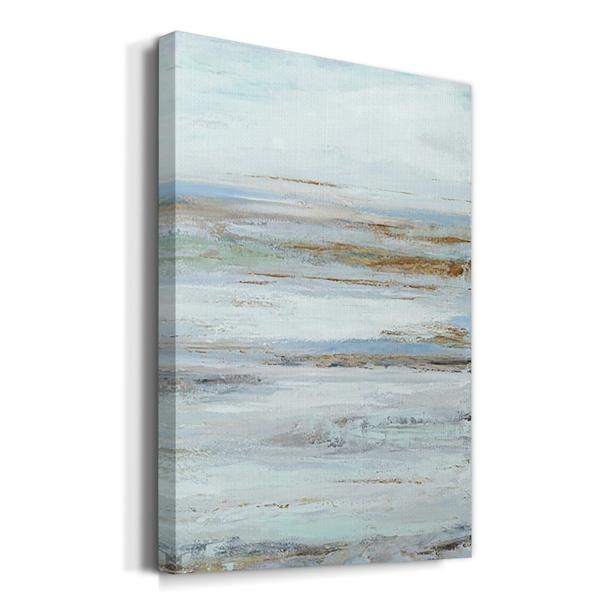 Muted Misty Marsh II - Canvas Art Print