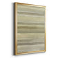 Lines in Neutral I - Modern Framed Canvas Print