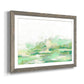 Green Mist Vista II - Barnwood Framed Art Print
