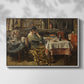 The Meal (De maaltijd), c. 1885 - Floater Framed Canvas Print