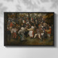 The Wedding Dance, c. 1566 - Floater Framed Canvas Print